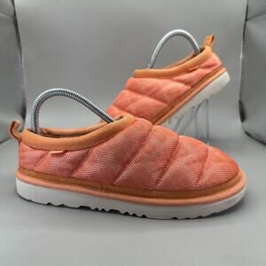 UGG Tasman LTA Shoes Mens 6/Womens 7.5 Peach Quilted Slippers Clog Mules